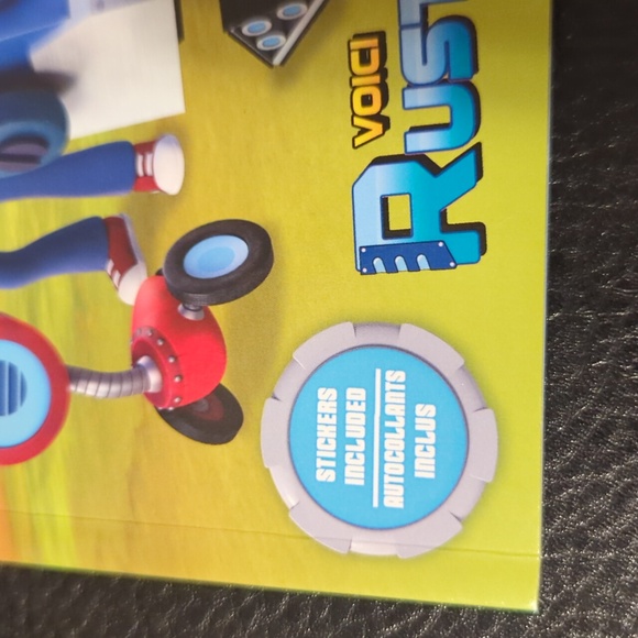 🍓 4/$20 Rusty Rivets First Reader Level 2 book with stickers - Picture 4 of 9